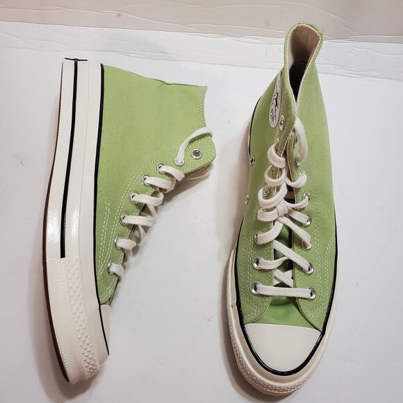 NIB Converse Chuck 70 Canvas Hi Vitality Green Egret Black Size 10/8 - Picture 1 of 12